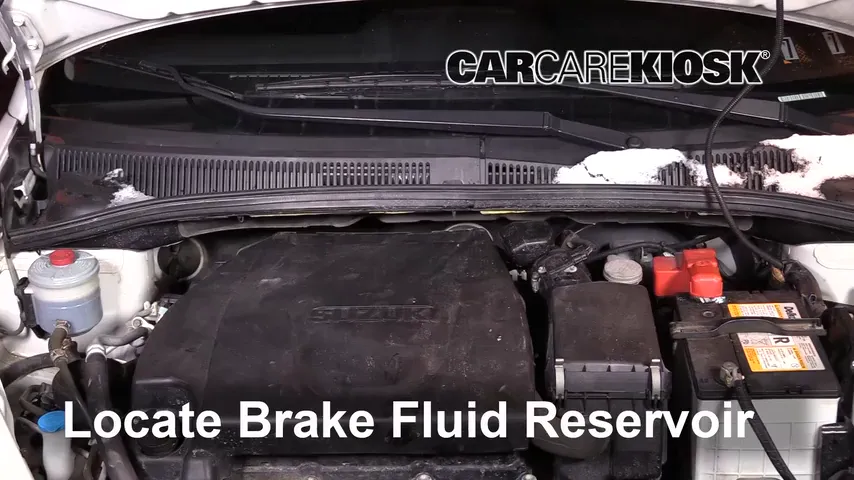 2013 Suzuki SX4 LE 2.0L 4 Cyl. Brake Fluid